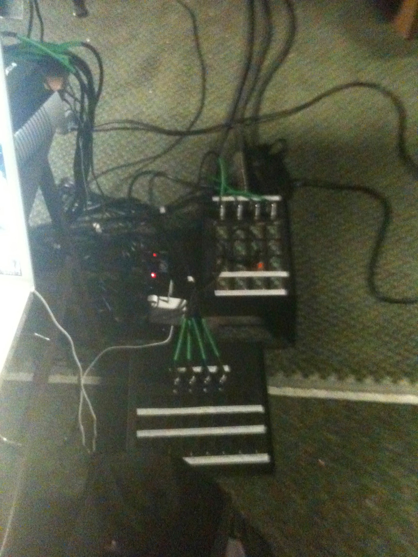 Legally Blonde — pit sub-snake and direct boxes patched backstage