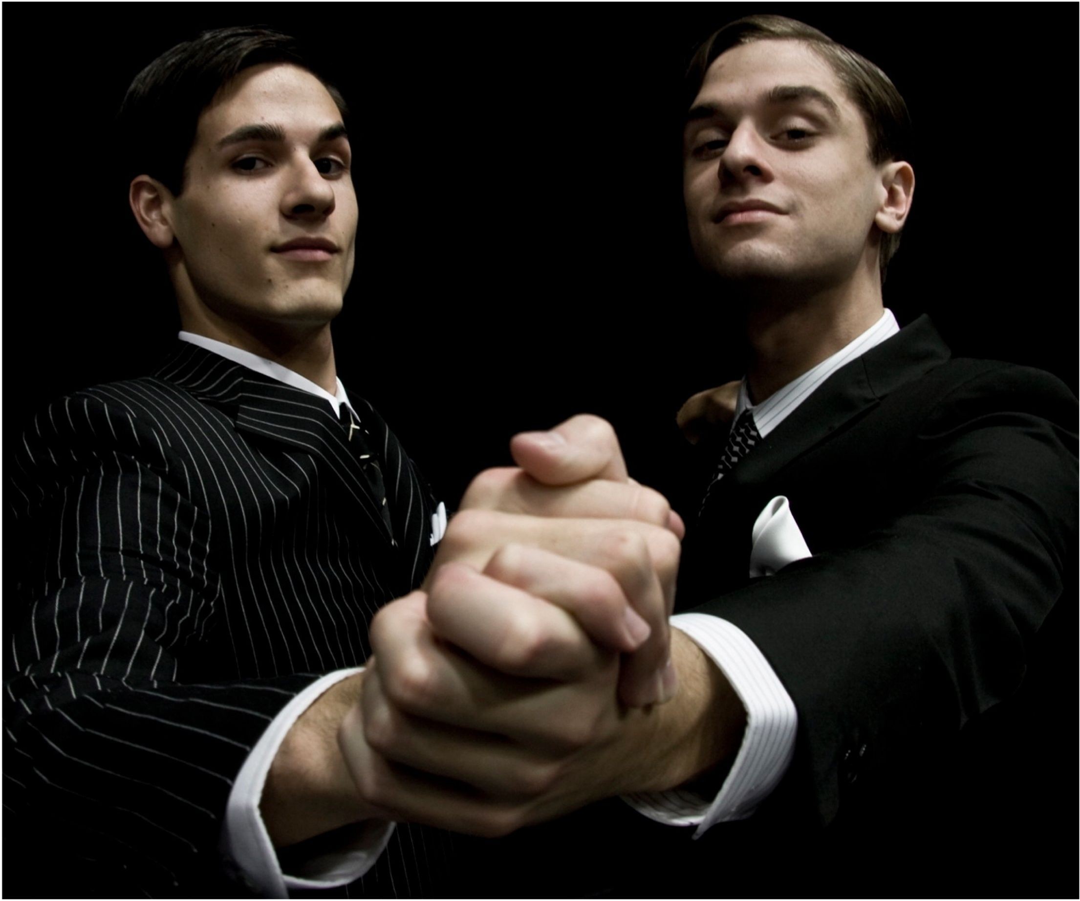 Never The Sinner — Leopold and Loeb (Alex Sabin and Thomas Bevan), hands clasped